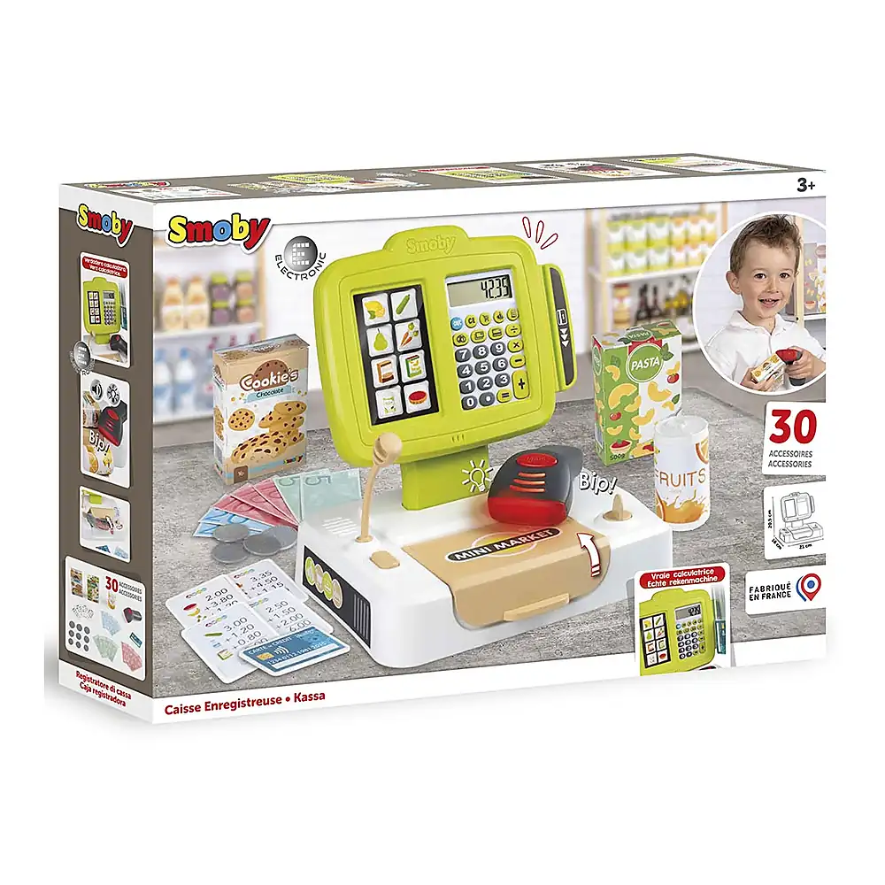 Casa de marcat Smoby Small Cash Register verde [7]