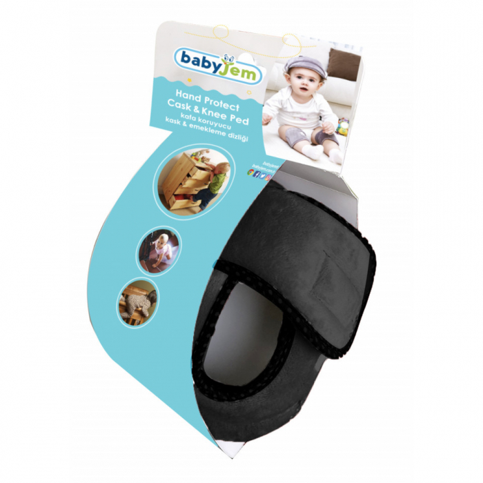 Casca de protectie BabyJem Head protect Grey [4]