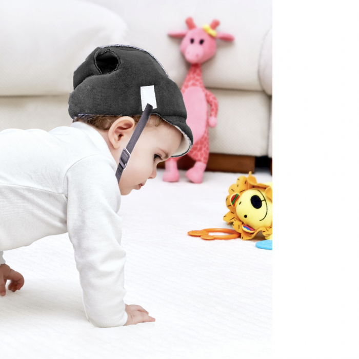 Casca de protectie BabyJem Head protect Grey [2]