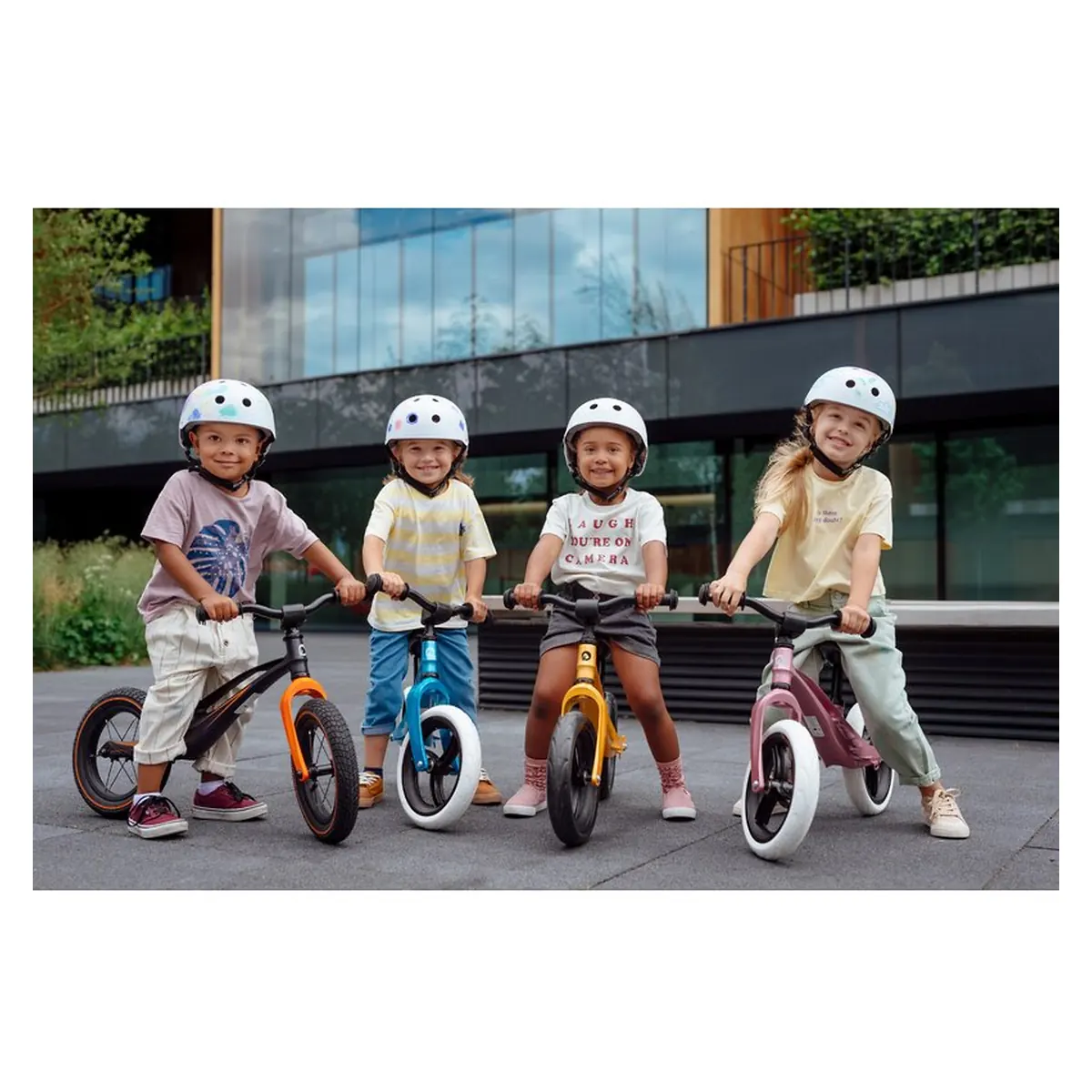 Casca pentru copii, Lionelo, Reglabila 50-56 cm, Din ABS si EPS, Albastru [17]