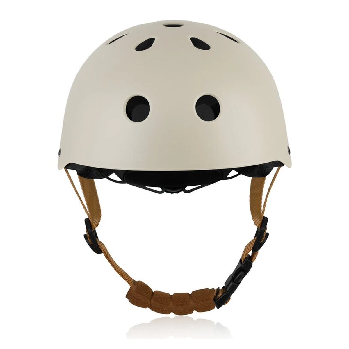 Casca pentru copii, Lionelo, Reglabila 50-56 cm, Din ABS si EPS, Bej [4]