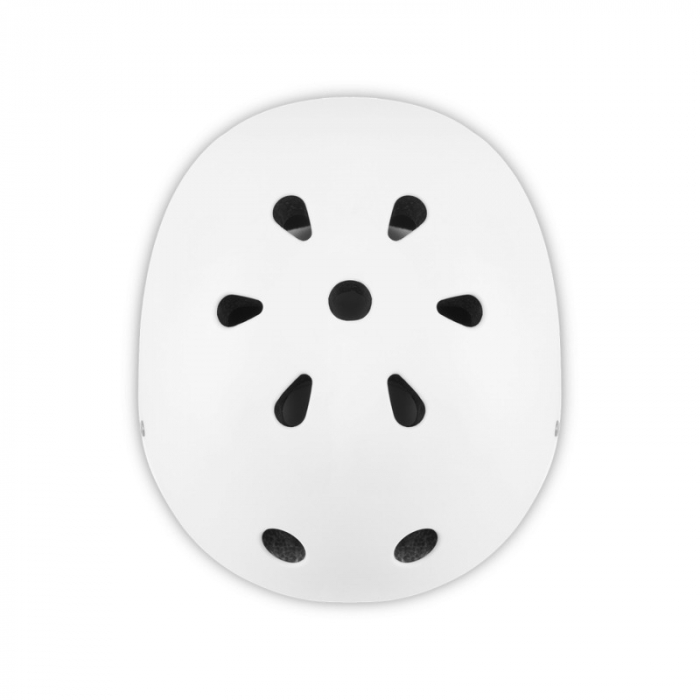 Casca pentru copii, Lionelo, Reglabila 50-56 cm, Din ABS si EPS, Alb [6]