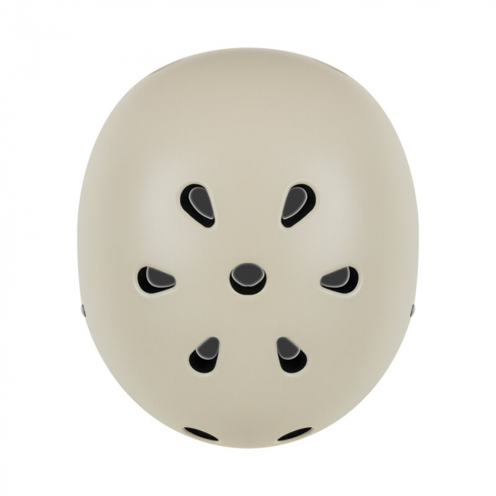 Casca pentru copii, Lionelo, Reglabila 50-56 cm, Din ABS si EPS, Bej [7]