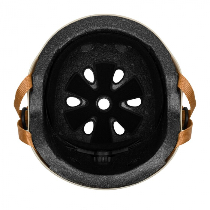 Casca pentru copii, Lionelo, Reglabila 50-56 cm, Din ABS si EPS, Bej [8]