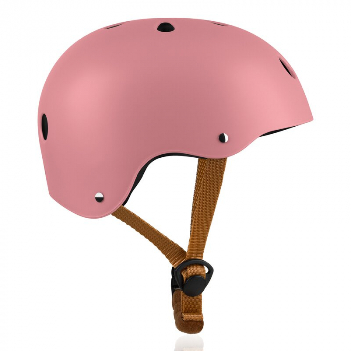Casca pentru copii, Lionelo, Reglabila 50-56 cm, Din ABS si EPS, Roz [4]