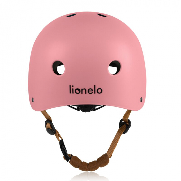 Casca pentru copii, Lionelo, Reglabila 50-56 cm, Din ABS si EPS, Roz [6]