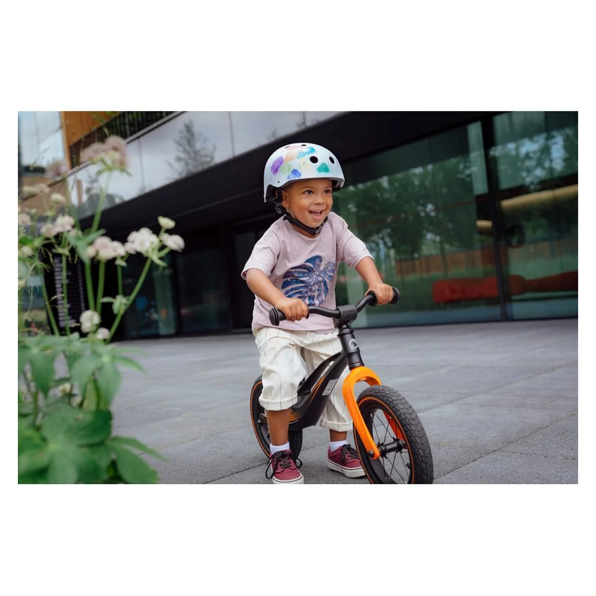 Casca pentru copii, Lionelo, Reglabila 50-56 cm, Din ABS si EPS, Roz [15]