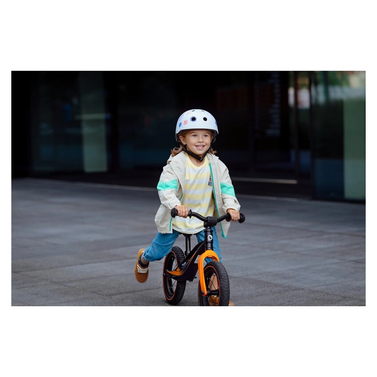 Casca pentru copii, Lionelo, Reglabila 50-56 cm, Din ABS si EPS, Roz [16]