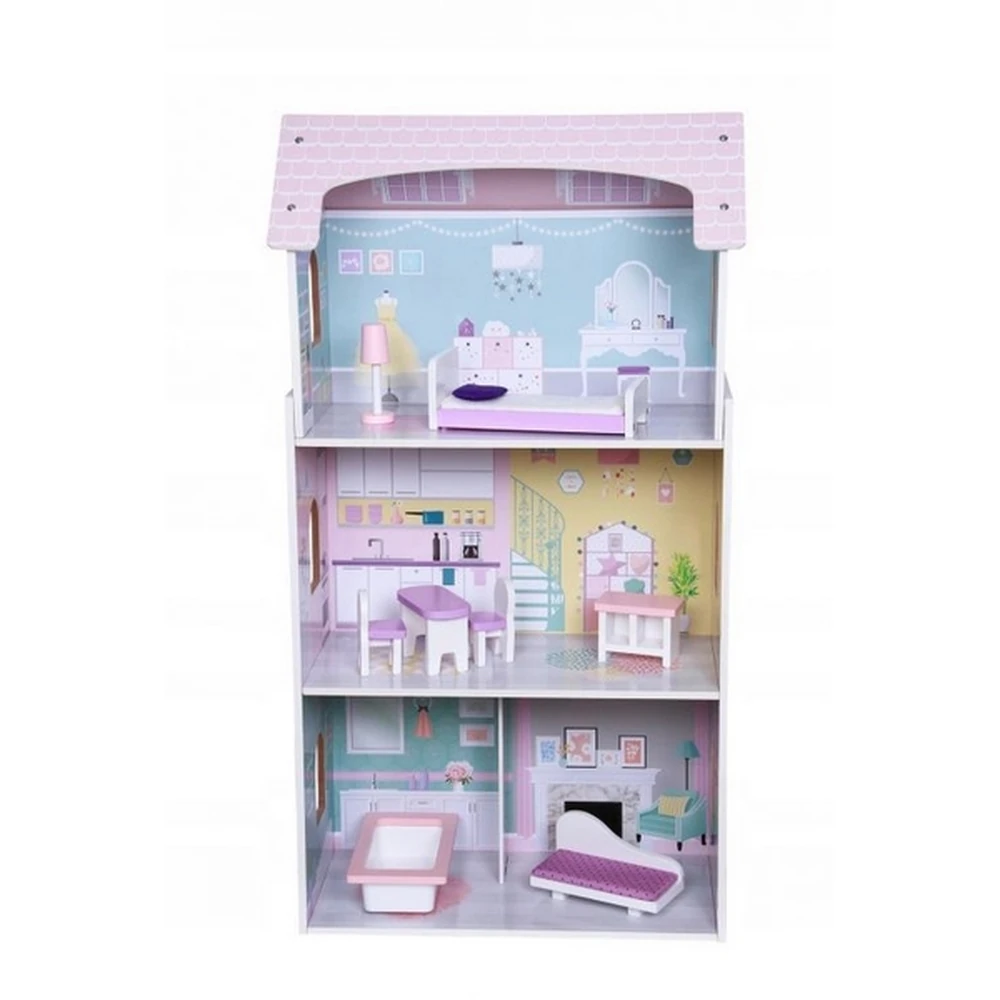 Casuta de basm din lemn - Ecotoys [1]
