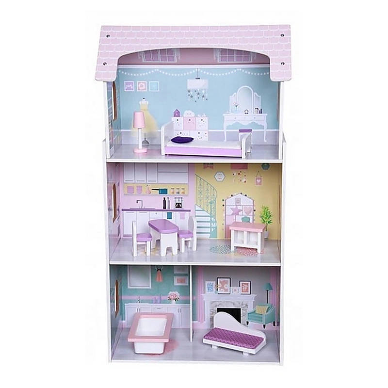 Casuta de basm din lemn - Ecotoys [4]