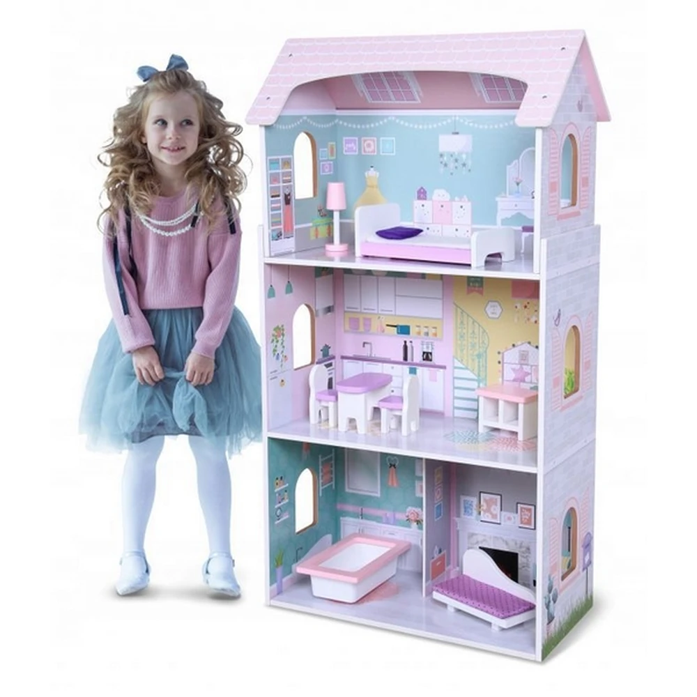 Casuta de basm din lemn - Ecotoys [3]