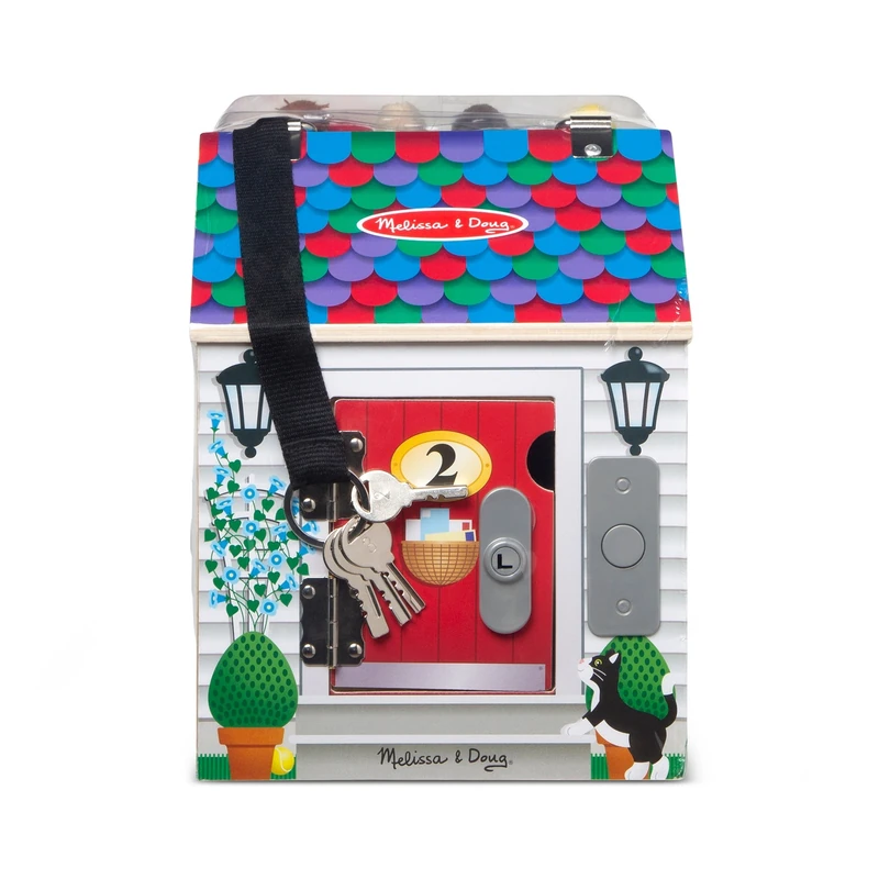 Casuta din lemn cu sonerie Melissa and Doug [2]