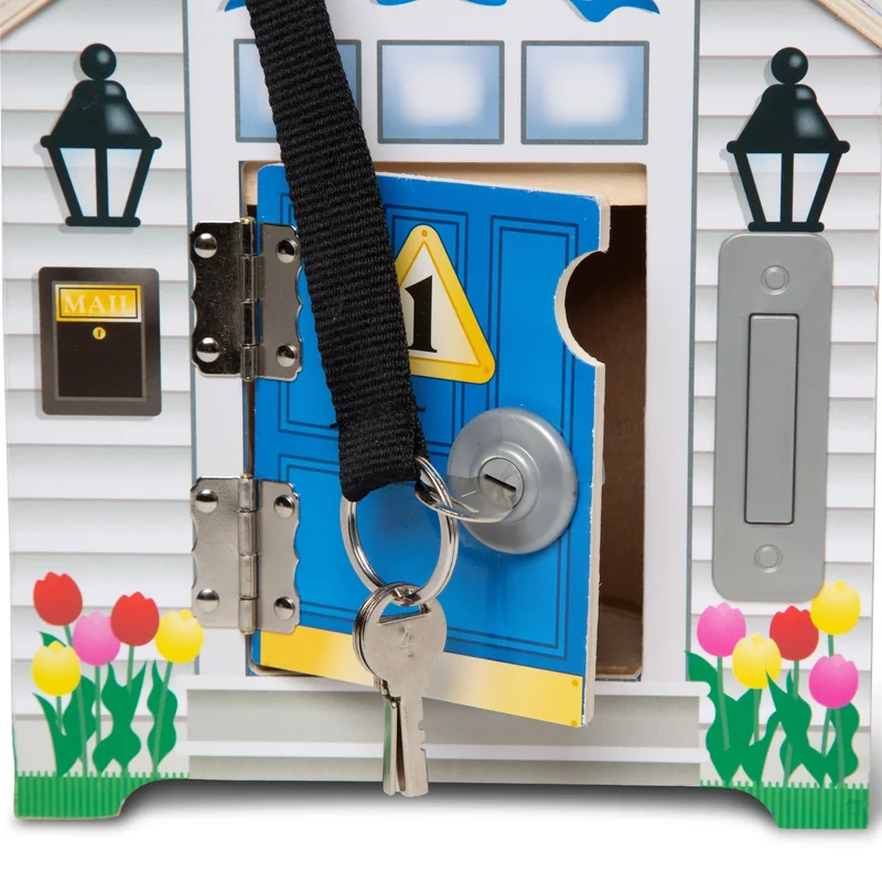 Casuta din lemn cu sonerie Melissa and Doug [3]