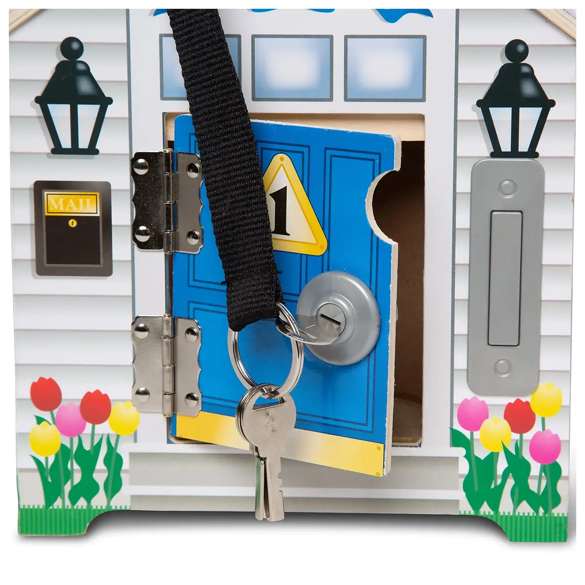Casuta din lemn cu sonerie Melissa and Doug [3]