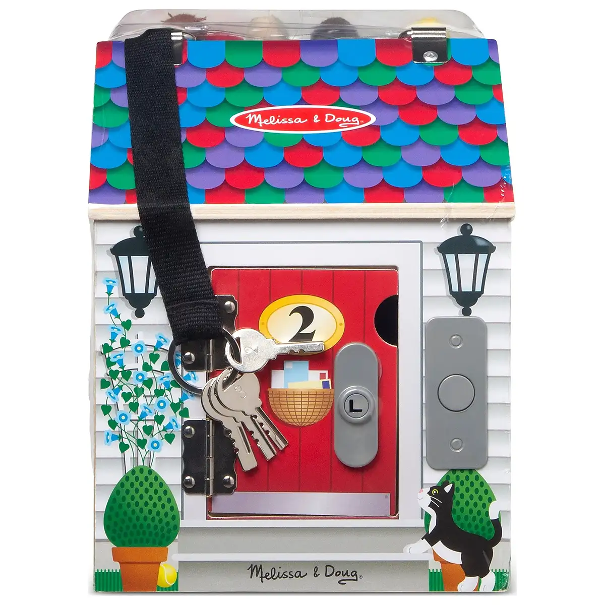 Casuta din lemn cu sonerie Melissa and Doug [2]