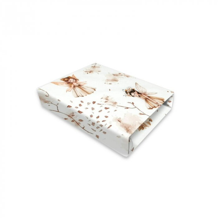 Cearceaf cu elastic, MimiNu, Pentru patut 120X60 cm, Fairy [1]