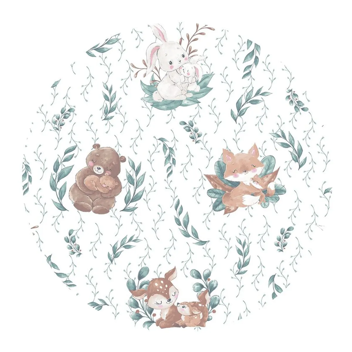 Cearceaf cu elastic, MimiNu, Pentru patut leagan/patut co-sleeper, 90x40 cm, bumbac, Lulu Natural [5]