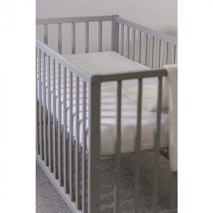Cearceaf cu eleastic, Petite&Mars, Soft Dream Dry, Impermeabil, 120x60 cm, Alb [3]