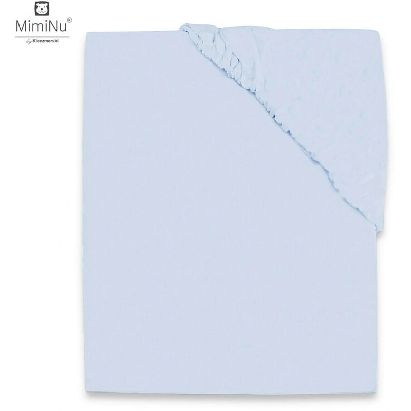 Cearceaf Jerse cu elastic, 140x70 cm - Light Blue [1]