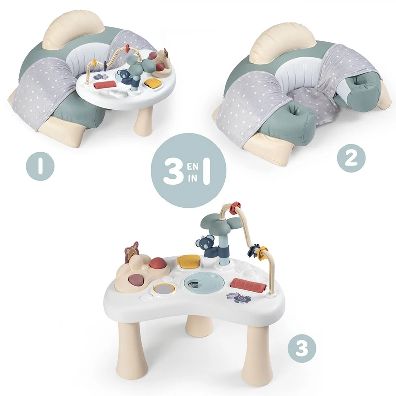 Centru de activitati Smoby Cotoons Cosy verde [3]