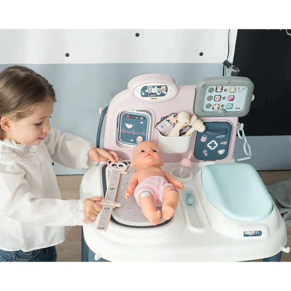 Centru de ingrijire pentru papusi Smoby Baby Care Center cu papusa si accesorii [11]