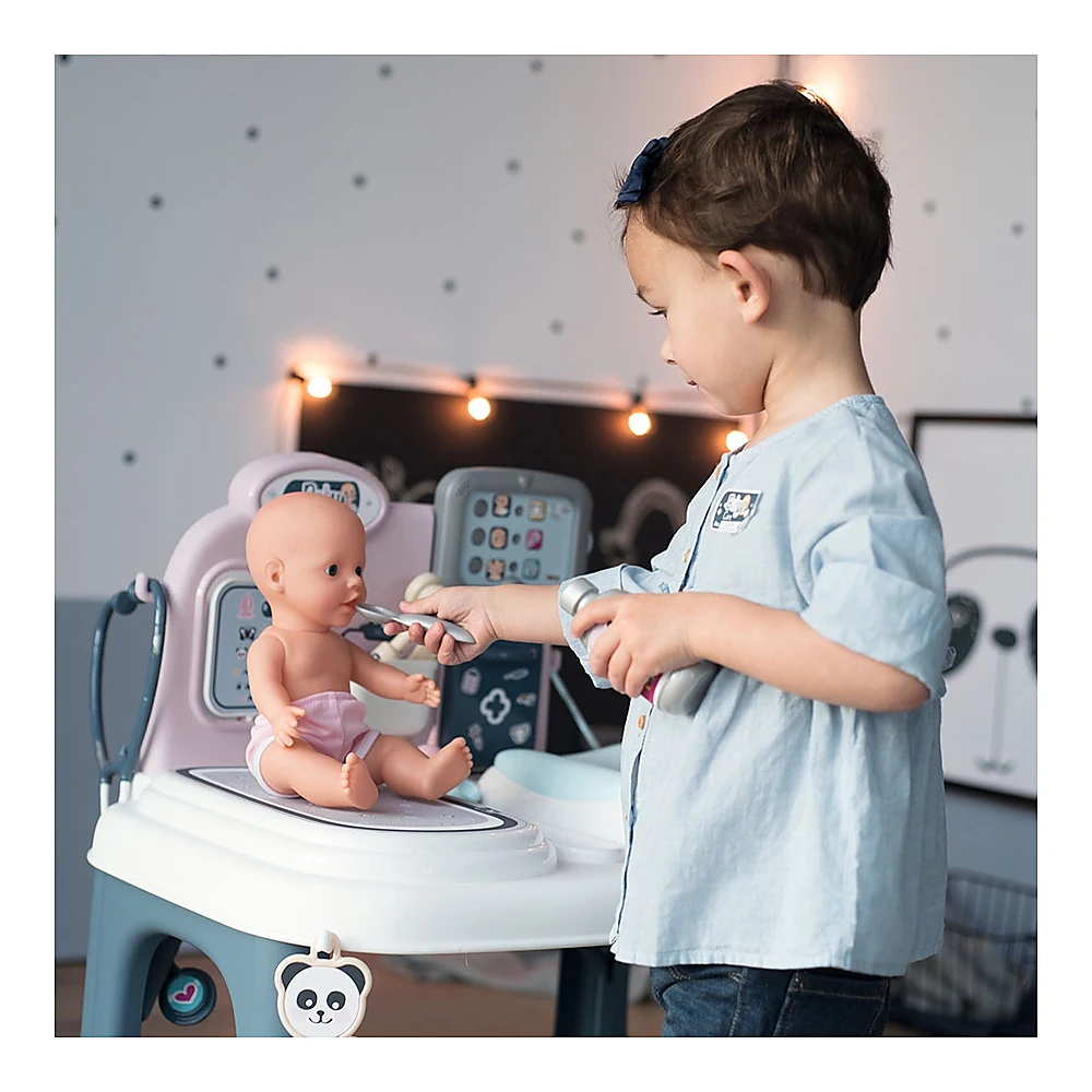 Centru de ingrijire pentru papusi Smoby Baby Care Center cu papusa si accesorii [20]