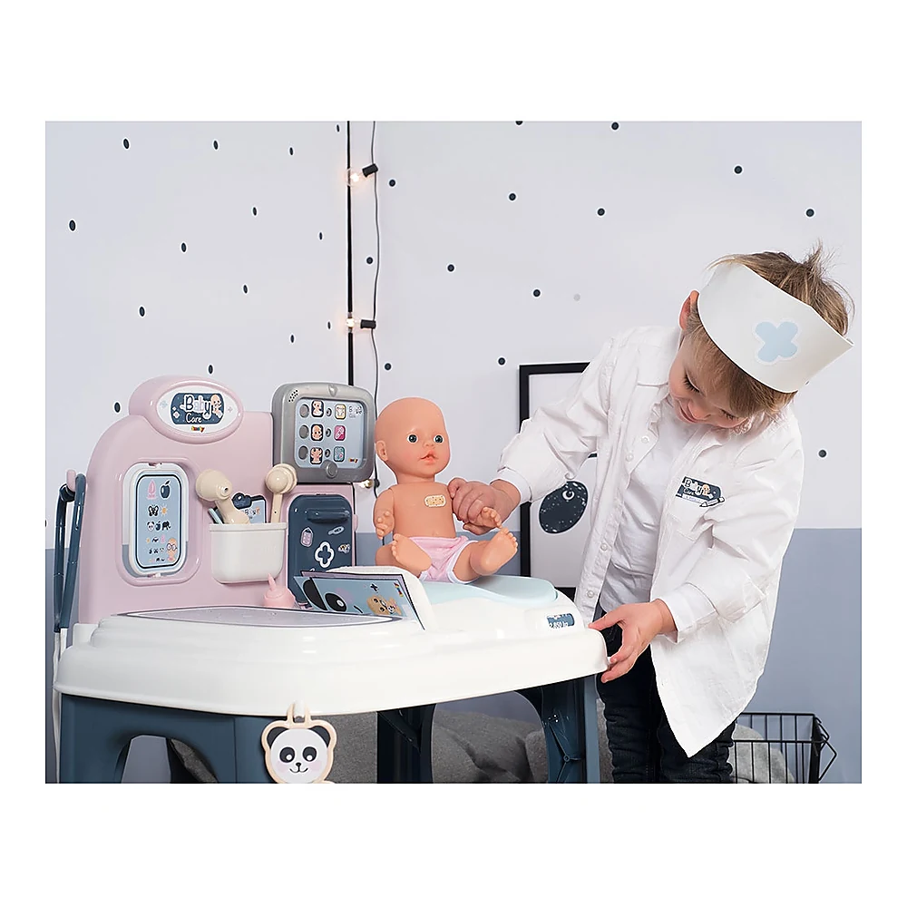 Centru de ingrijire pentru papusi Smoby Baby Care Center cu papusa si accesorii [16]