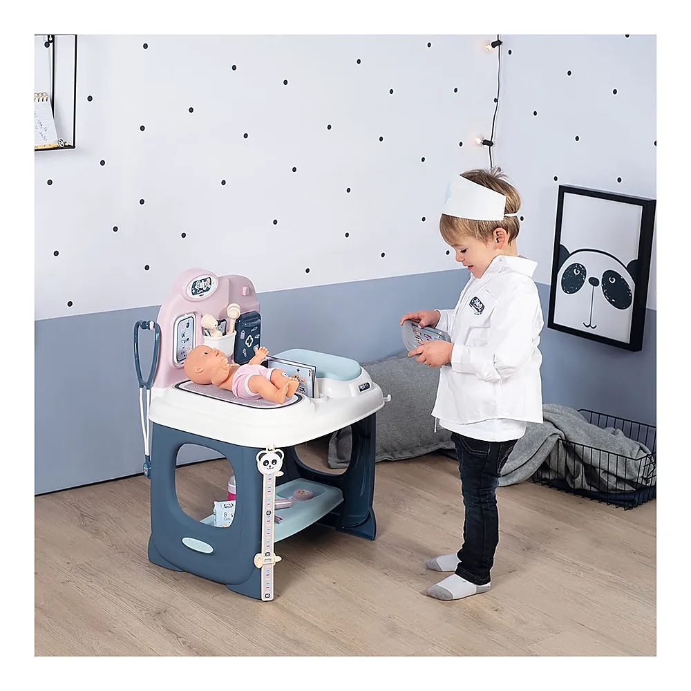 Centru de ingrijire pentru papusi Smoby Baby Care Center cu papusa si accesorii [18]