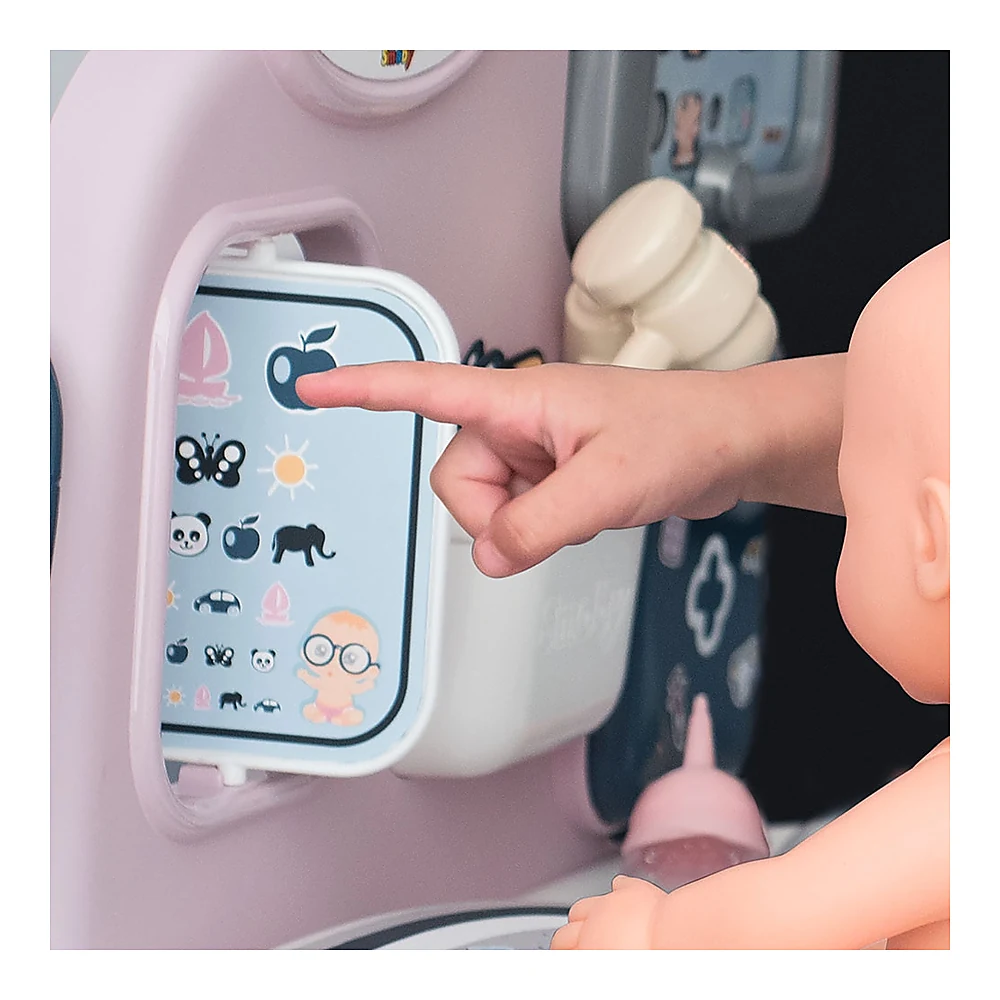 Centru de ingrijire pentru papusi Smoby Baby Care Center cu papusa si accesorii [15]