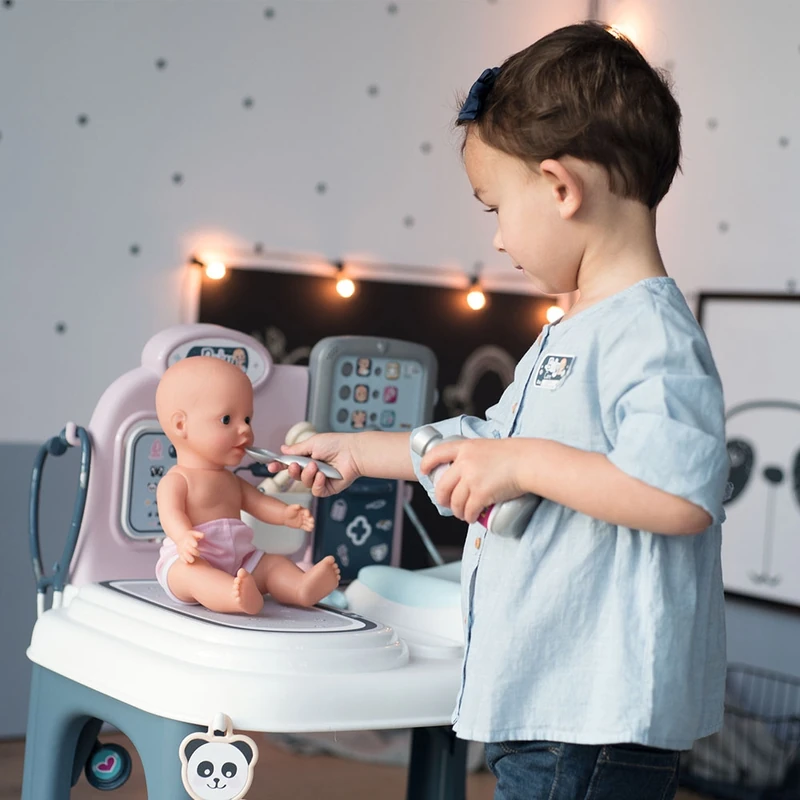Centru de ingrijire pentru papusi Smoby Baby Care Center cu papusa si accesorii [13]
