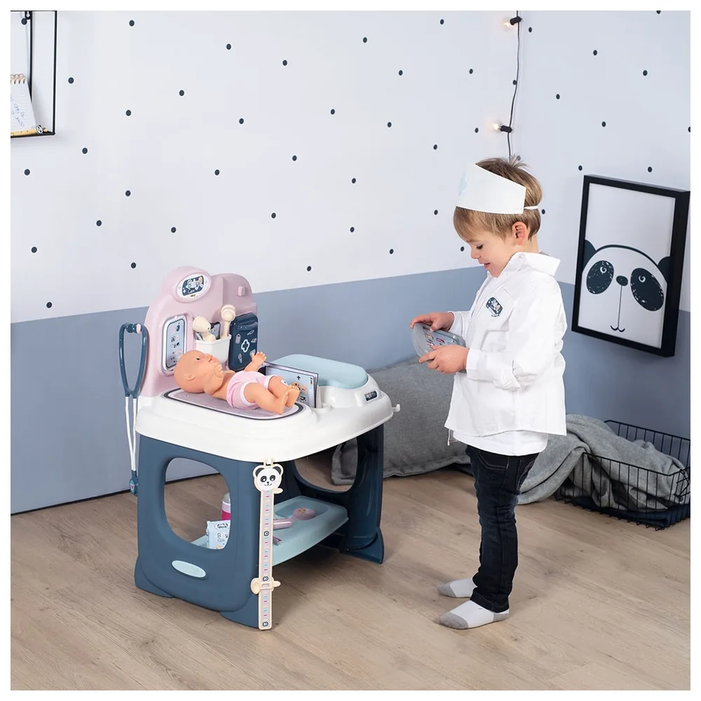 Centru de ingrijire pentru papusi Smoby Baby Care Center cu papusa si accesorii [18]
