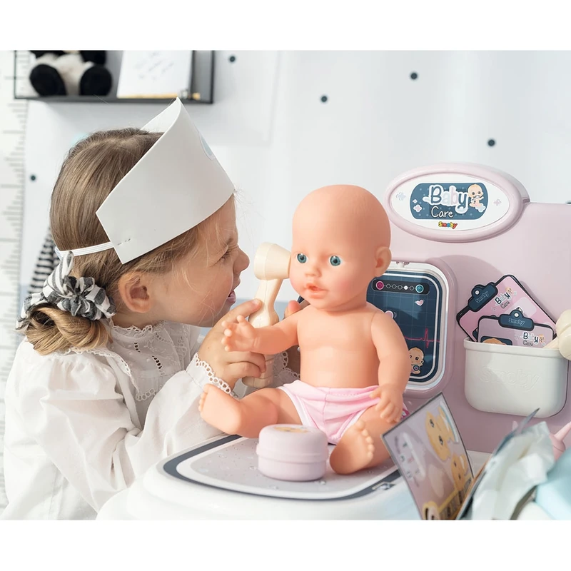 Centru de ingrijire pentru papusi Smoby Baby Care Center cu papusa si accesorii [4]