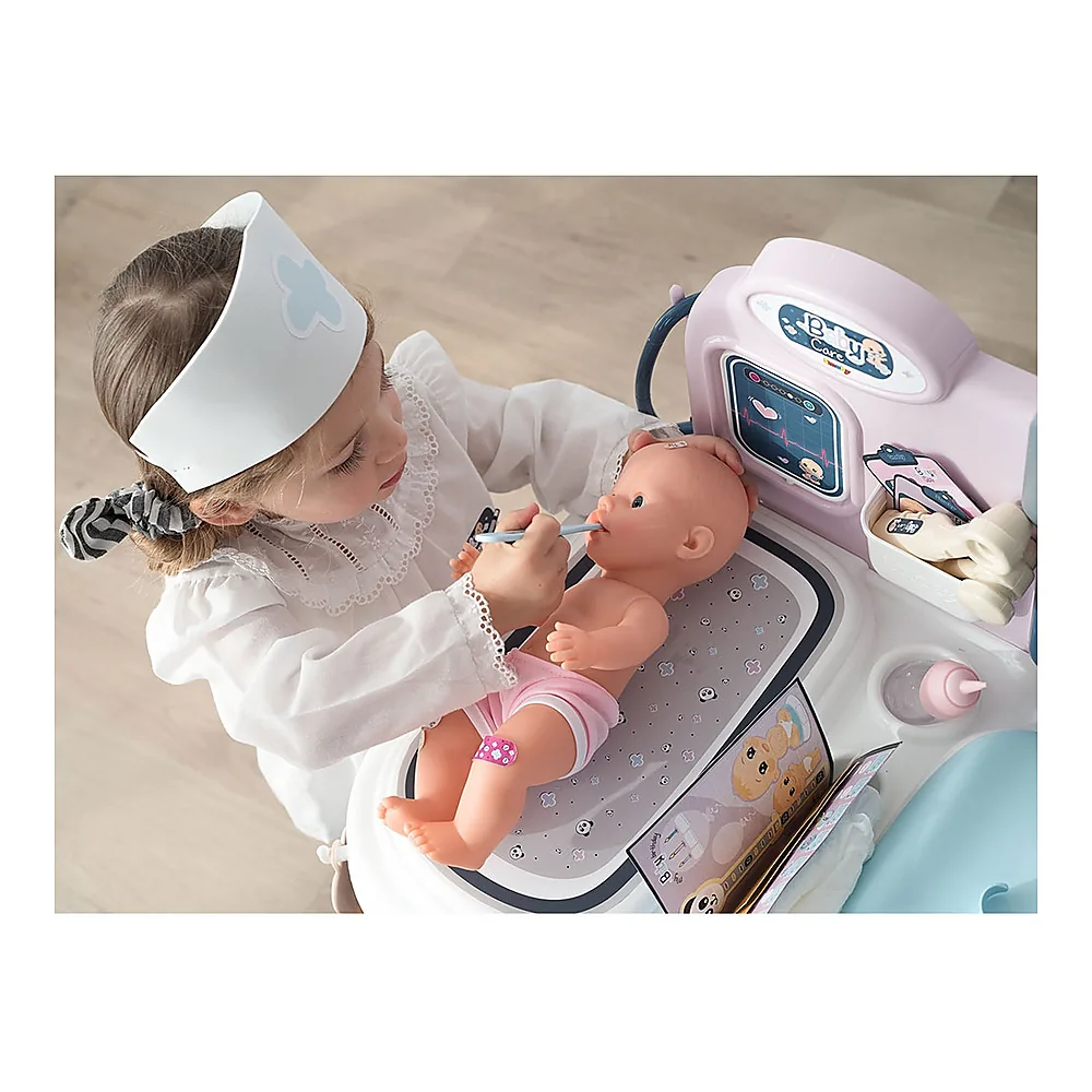 Centru de ingrijire pentru papusi Smoby Baby Care Center cu papusa si accesorii [13]