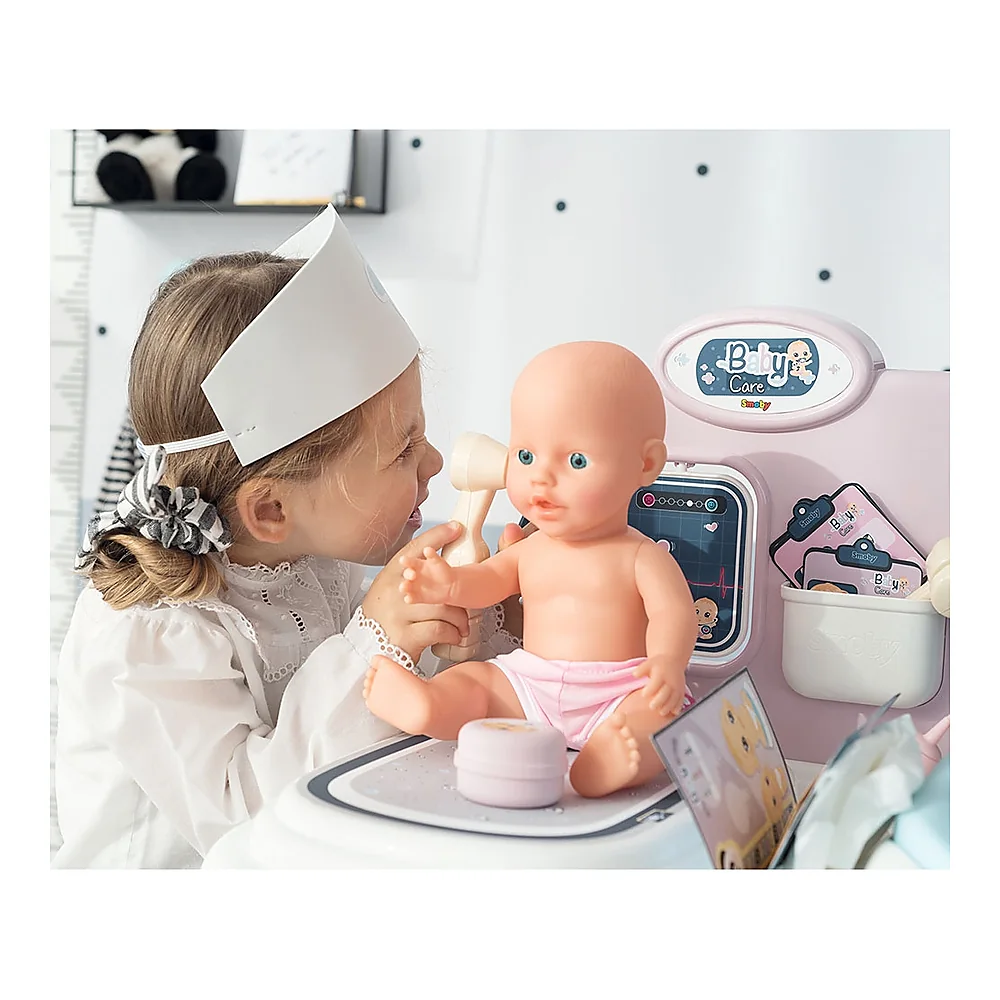 Centru de ingrijire pentru papusi Smoby Baby Care Center cu papusa si accesorii [12]