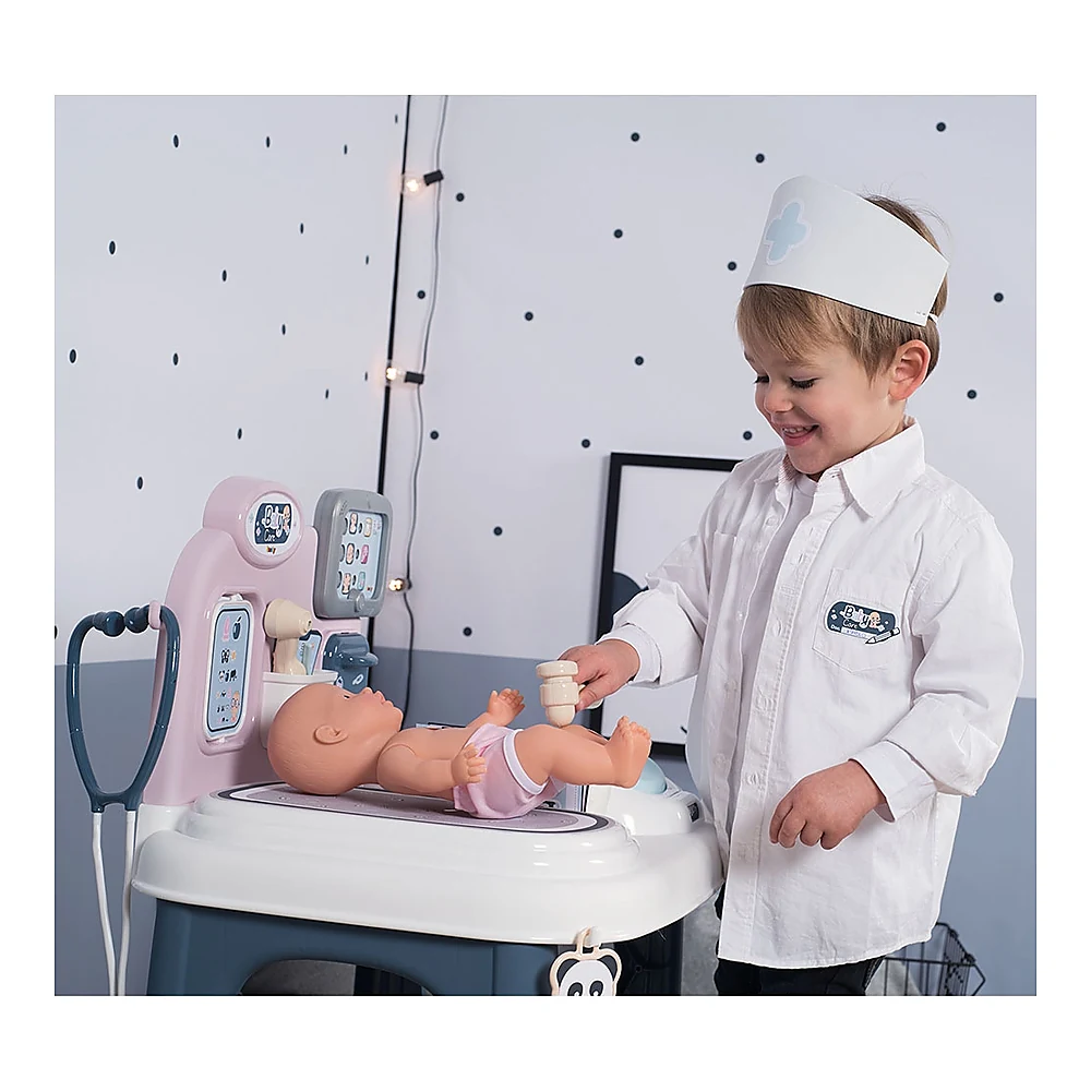 Centru de ingrijire pentru papusi Smoby Baby Care Center cu papusa si accesorii [14]