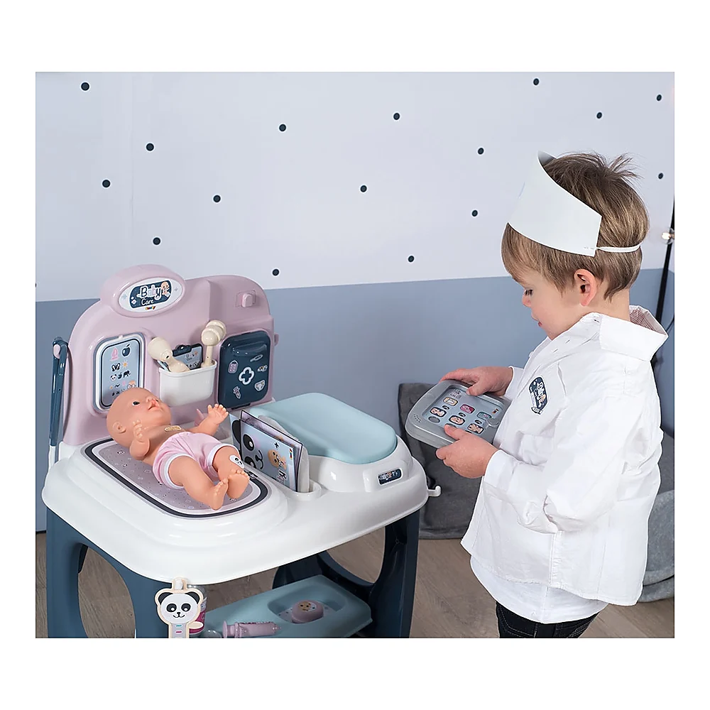 Centru de ingrijire pentru papusi Smoby Baby Care Center cu papusa si accesorii [17]