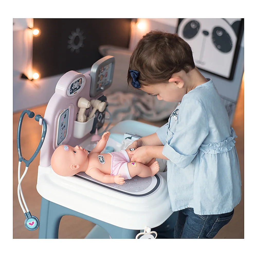 Centru de ingrijire pentru papusi Smoby Baby Care Center cu papusa si accesorii [21]