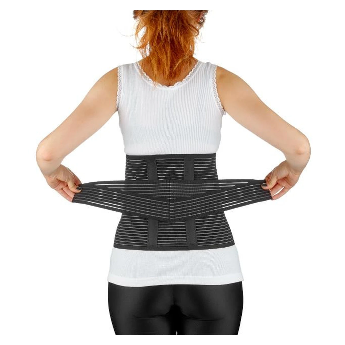 Centura abdominala post-natala reglabila Negru BabyJem Postpartum [4]