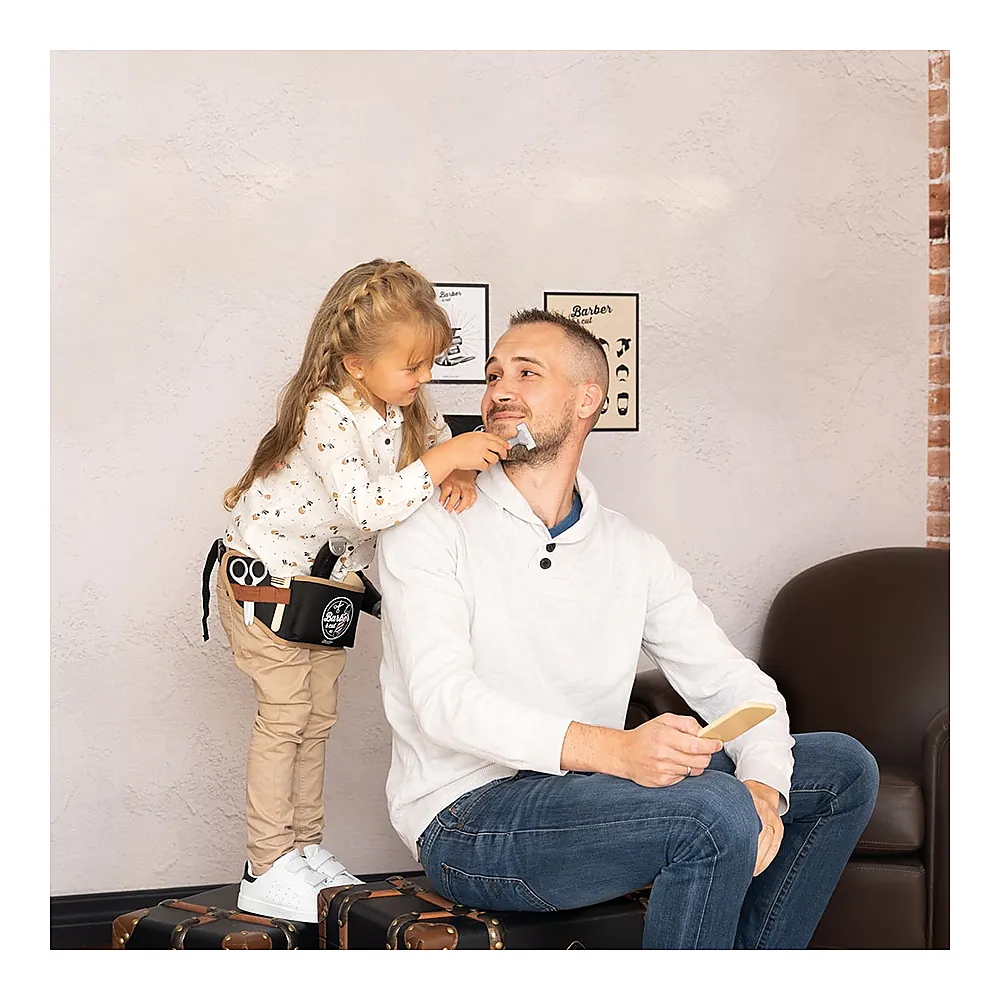 Centura frizer Smoby Barber and Cut negru cu accesorii [12]