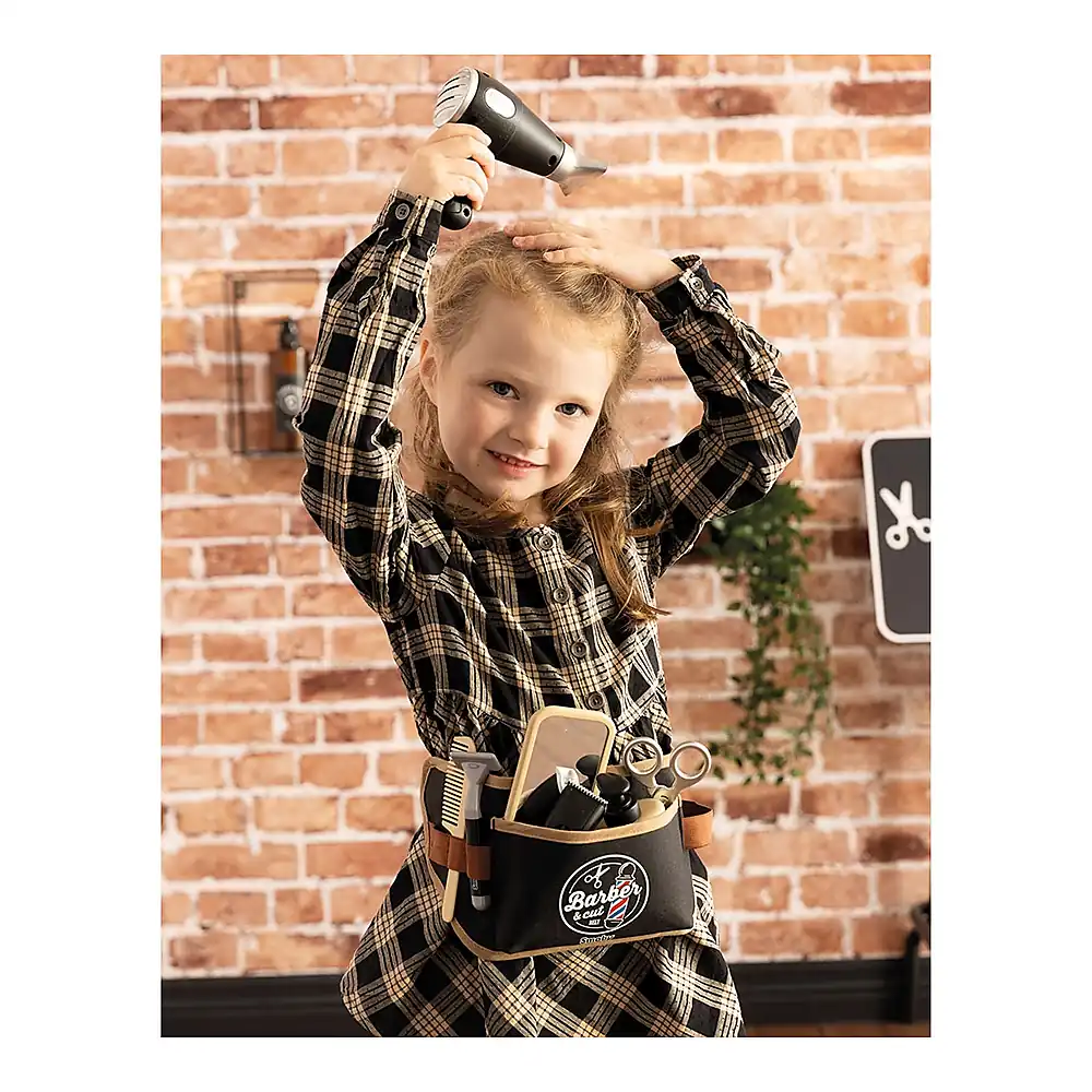 Centura frizer Smoby Barber and Cut negru cu accesorii [10]