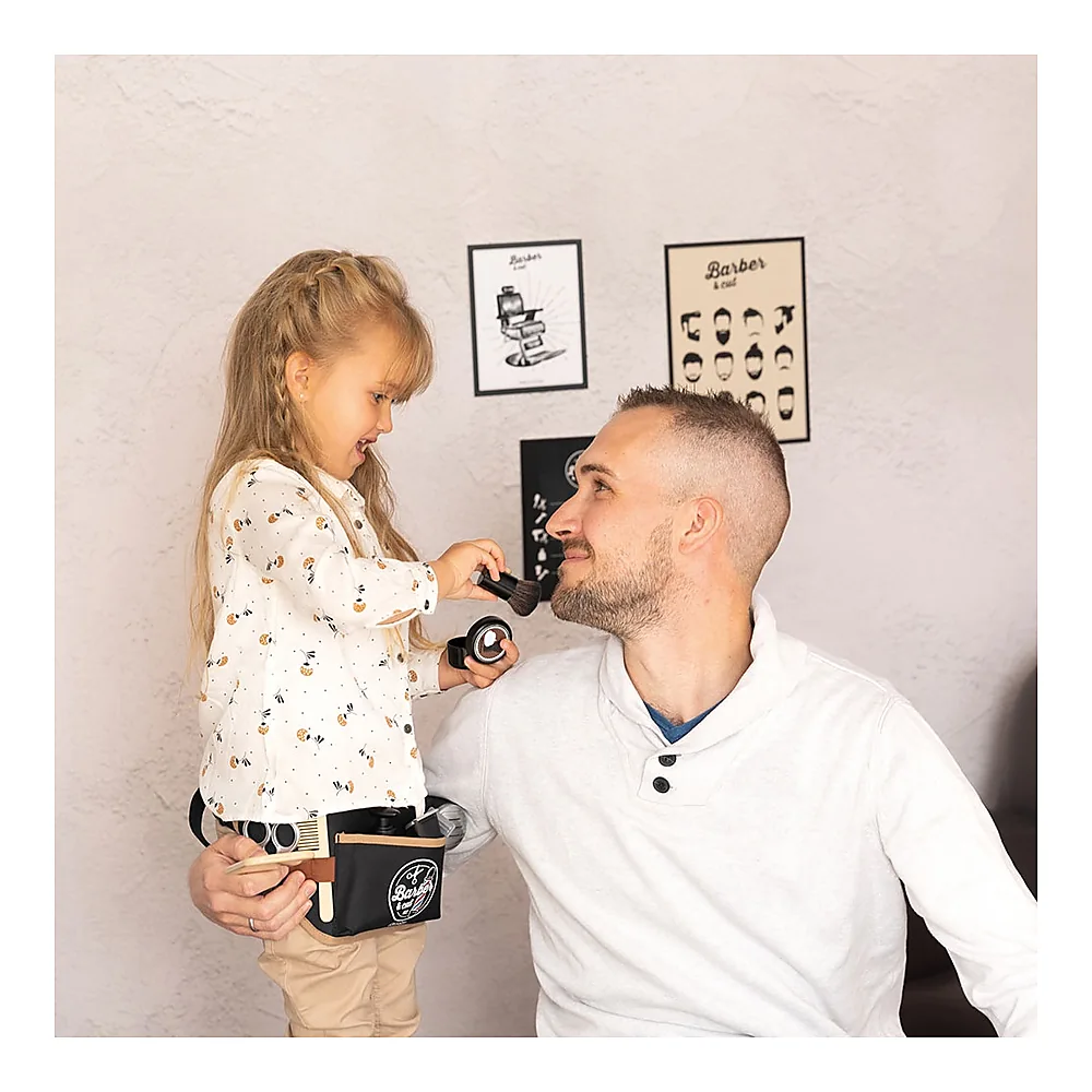 Centura frizer Smoby Barber and Cut negru cu accesorii [11]