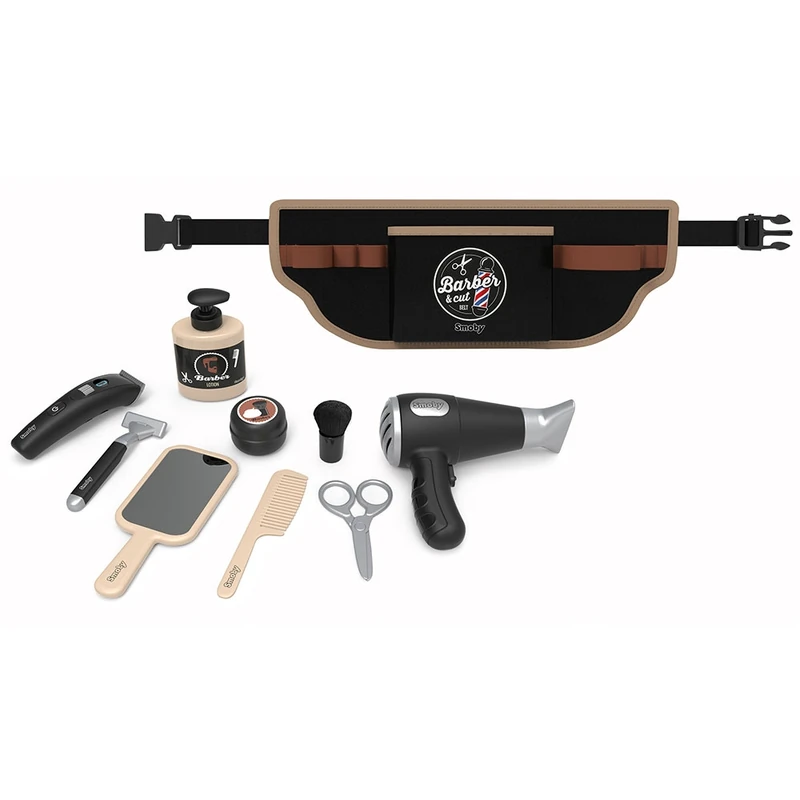 Centura frizer Smoby Barber and Cut negru cu accesorii [2]
