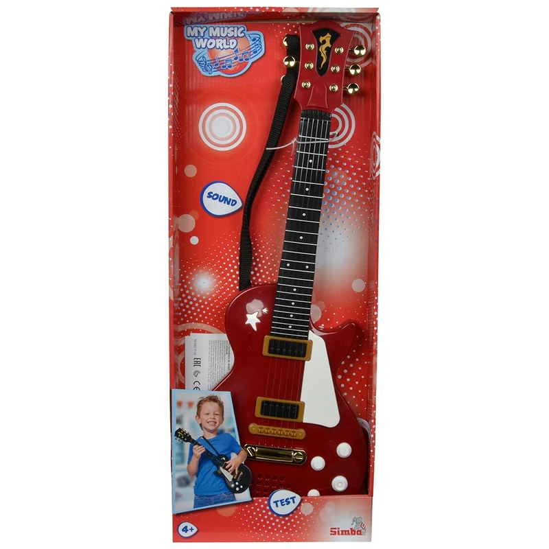 Chitara Simba My Music World Rock rosu [2]