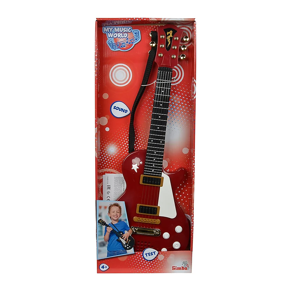 Chitara Simba My Music World Rock rosu [2]