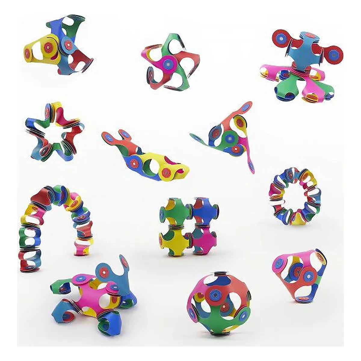 Clixo® joc magnetic de construit - Tiny & Mighty (9 piese) 99 ani [2]