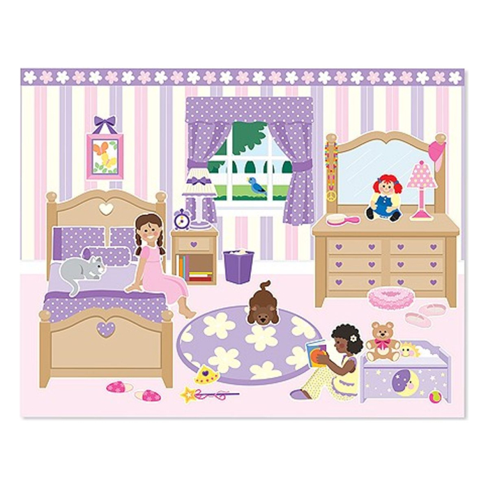 Colectia de abtibilduri reutilizabile Casa mea Melissa and Doug [2]