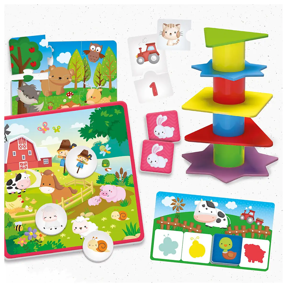 Colectia mea de jocuri educative Montessori LISCIANI 2 ani + [4]