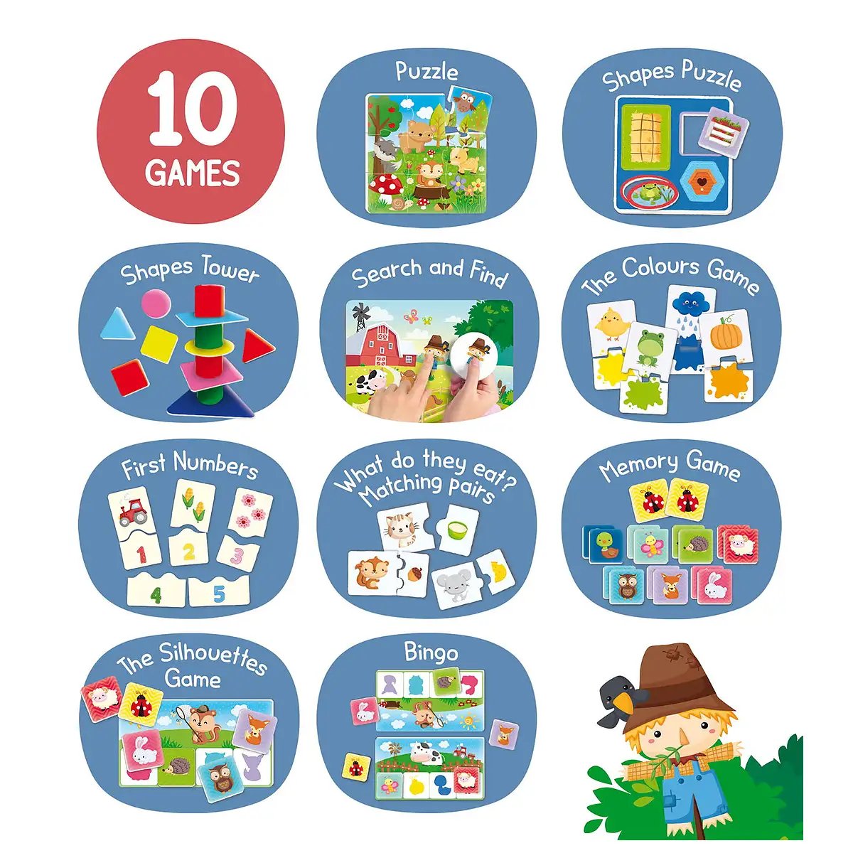 Colectia mea de jocuri educative Montessori LISCIANI 2 ani + [2]