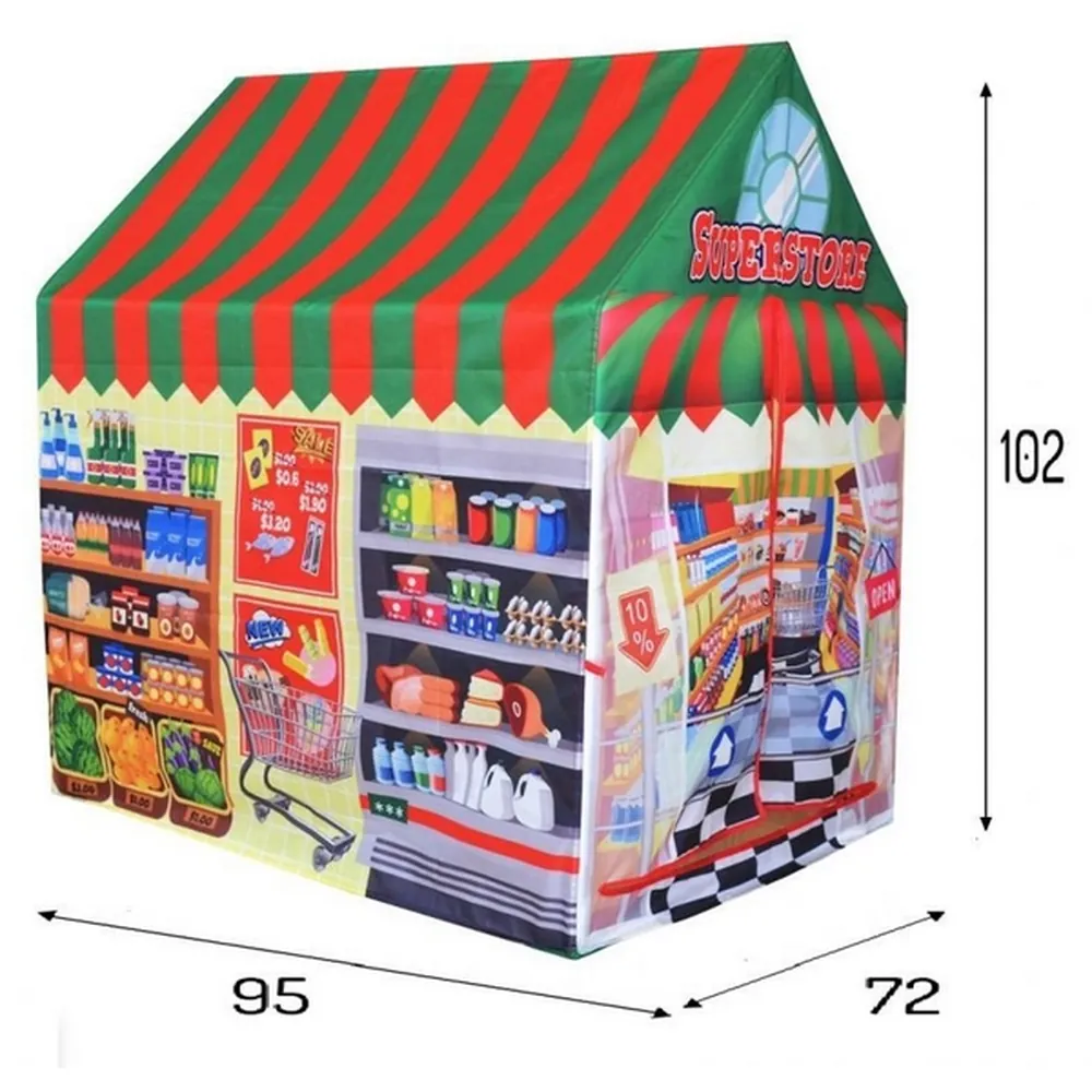 Cort de joaca Ecotoys Supermarket [3]