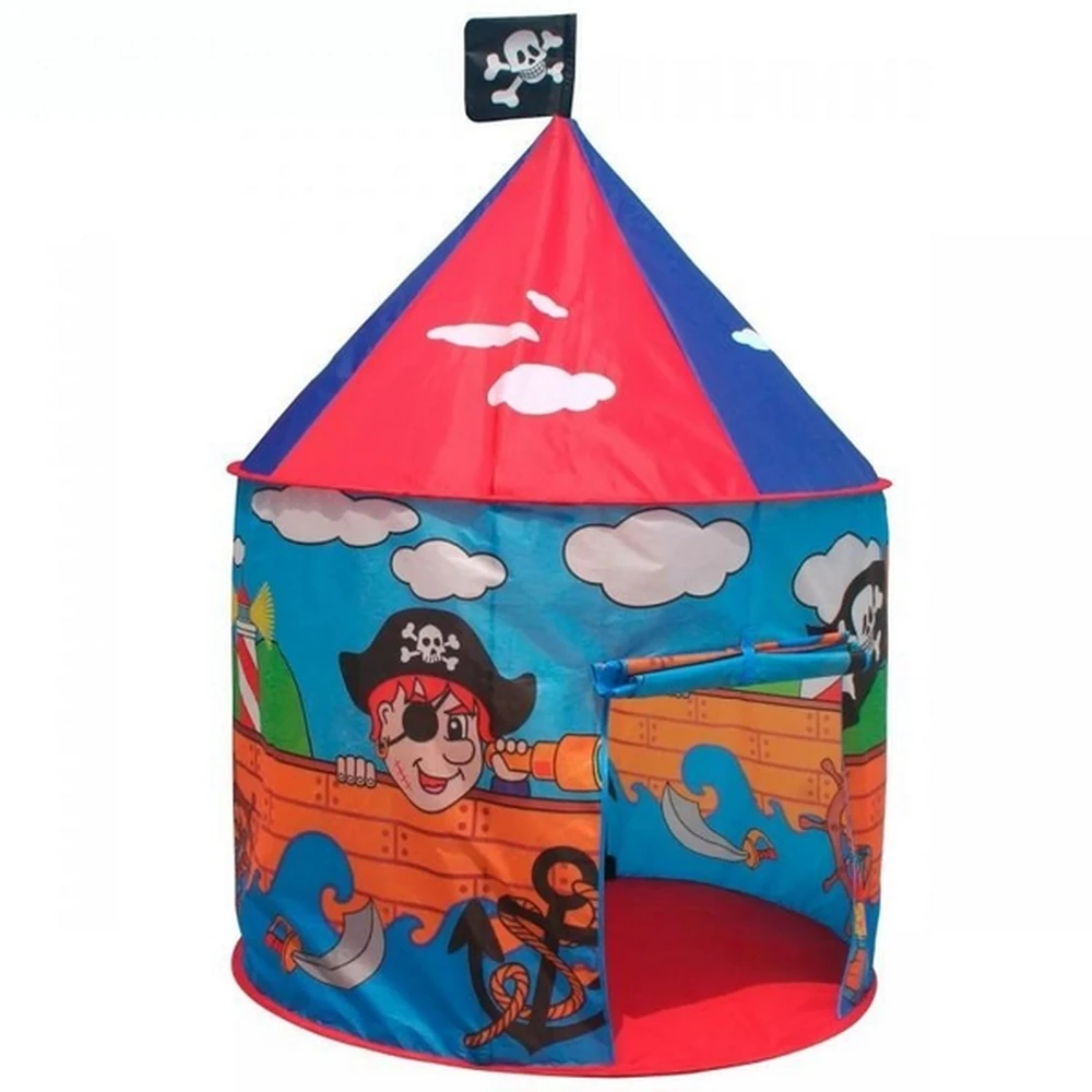 Cort de joaca pentru copii, model pirati cu ilustratii grafice [2]